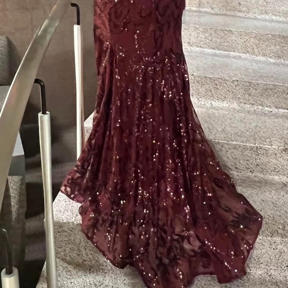 Red Prom Dress - Picture 3 of 4